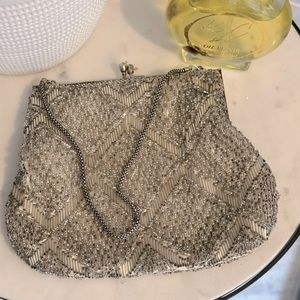 Vintage 1960s beaded purse